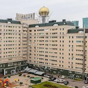 25 вид на байтерек для 1-4 человек с кроватью и раскладным диваном , Астана Казахстан